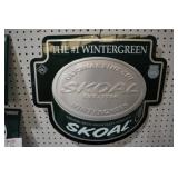 METAL SKOAL ADV SIGN 20X16