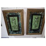 VICTORIAN ERA STYLE TILE ART 14X21