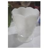 NICE MILKGLASS VASE