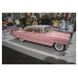 ELVIS PRESLEY DIECAST MODEL 1955 PINK CADILLAC