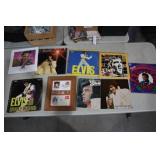 NICE ELVIS COLL. - RECORDS,BOOKS, MISC