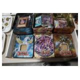 3 TINS OF VINTAGE YU-GI-OH VARDS