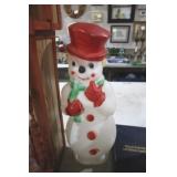 VINTAGE SNOWMAN BLOW MOLD
