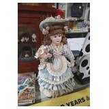 LARGE RESIN VICTORIAN DOLL