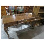 CHERRY QUEEN ANNE LEG 1 DWR TABLE 48X18X29