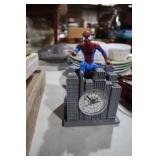 SPIDER MAN ANIMATED CLOCK