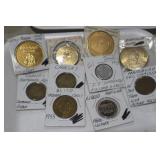 VINTAGE ADVERTISING COINS