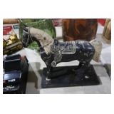 VTG METAL PAINTED HORSE