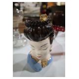 CERAMIC VICTORIAN PLANTER