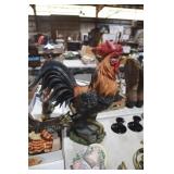 LIFE SIZE RESIN ROOSTER STATUE