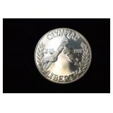 1988 S OLYMPIC DOLLAR 90% SILVER GEM PROOF
