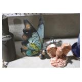 SANDSTONE EAGLE & BUTTERFLY