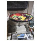 ART POTTERY BIRD BATH