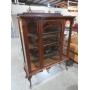 ANTIQUE QUEEN LEG 1 DR CHINA CABINET