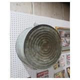 METAL GALVANIZED WASH TUB