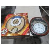 SMALL WORLD RHYTHM QUARTZ CLOCK W/ BOX