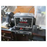 SEARS CRAFTMENS 1.3HP BENCH GRINDER