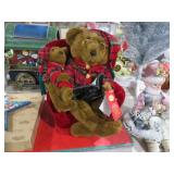 HOLIDAY LIVING ANIMATED READING BEAR