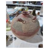 32 INCH ROUND SOUTHWEST POTTERY JUG