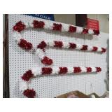 (3) TINSEL CANDY CANES