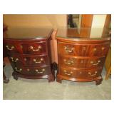 (2X)THOMASVILLE CHERRY 3 DWR NIGHTSTANDS