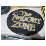 METAL THE TWILIGHT ZONE ADV SIGN