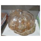 NICE LARGE GLASS PUMPKIN