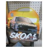 PLASTIC 3-D SKOAL ADV. SIGN