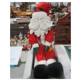 LARGE FELT STUFFED SANTA