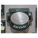 METAL SKOAL TOBACCO ADV. SIGN