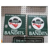 (2)PLASTIC SKOAL BANDIT ADV. SIGNS