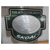 METAL SKOAL TOBACCO ADV. SIGN