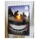 METAL COPENHAGEN SNUFF ADV. SIGN
