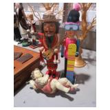(2) COOL NUTCRACKERS & ANGEL