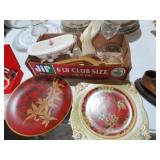 BOX DECORATIVE PLATES , HAND JEWELRY DISPLAY & MIS