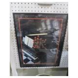 FRAMED SONATA PIANO PRINT