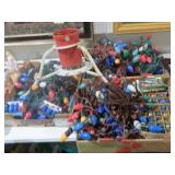 ALL VINTAGE LIGHTS & TREE STAND