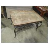 METAL BASE W/ REMOVABLE SERVING TOP