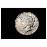 1922 D PEACE SILVER DOLLAR 90%