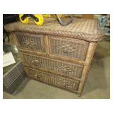 WICKER 4 DWR CHEST