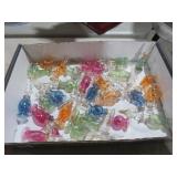 COLL. OF MINI EGYPTIAN HANDBLOWN PERFUME BOTTLES