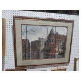 FRAMED DOWNTOWN KNOXVILLE OL CITY PRINT
