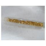 TUBE OF GOLD FLAKES