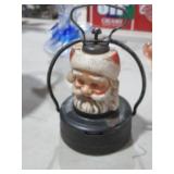 1950S SANTA HEAD MINI LANTERN