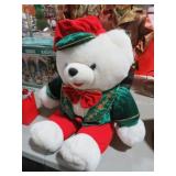 PLUSH CHRISTMAS TEDDY BEAR