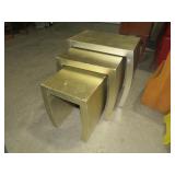 (3) NESTING SIDE TABLES