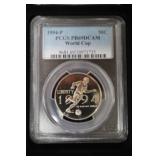 1994 P WORLD CUP HALF DOLLAR PCGS PR69DCAM