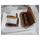 COLL. POCKET KNIVES - 2 BLADE & SINGLE