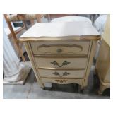 BONNET 2 DWR FRENCH PROVINCIAL NIGHTSTAND