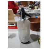 MID CENTURY HEAVY SELTZER BOTTLE